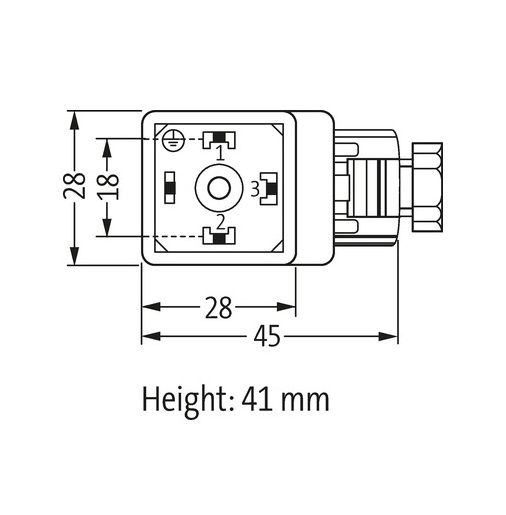 7000-29401-0000000 MURR ELEKTRONIK SVS VALVE PLUG FORM A 18MM FIELD-WIREABLE (Включаемая на поле)