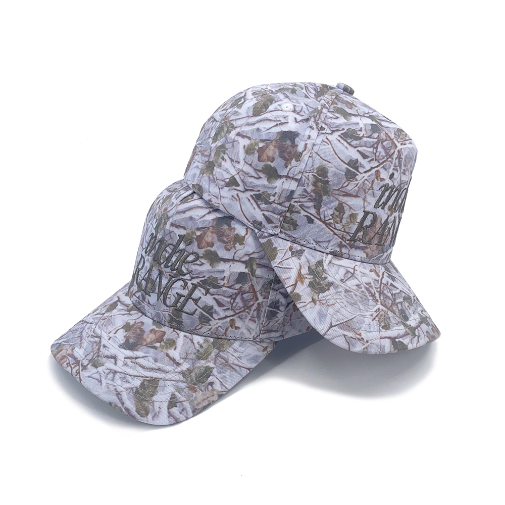Women Baseball Cap Custom 5 Panel Full Printing Camo Pattern Embroidery Logo Cotton High Crown