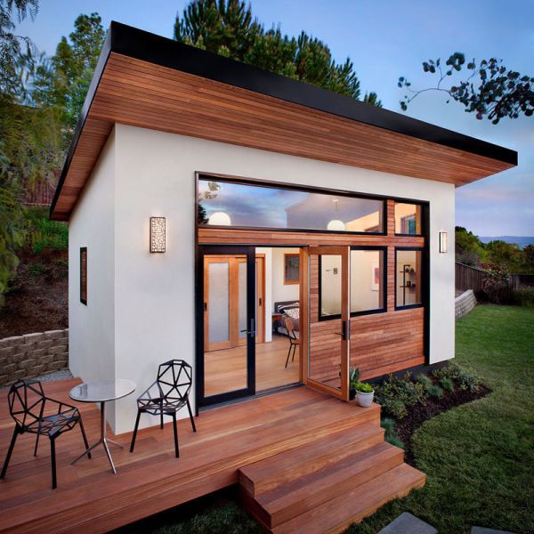 Windows And Fans LED Lights Garbage Sorting Prefab Tiny Homes