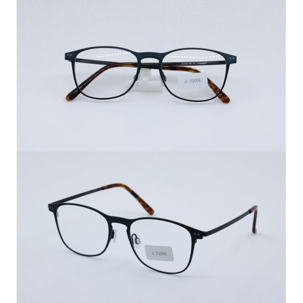 Super light titanium eye glass Unisex High quality optical frames fashion design Daily Business Wear