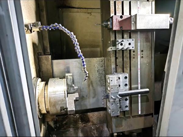 CNC Lathe CHK46 Gang Type Tool Post Precision Cutting Slant Bed CNC Turning Lathe Machine
