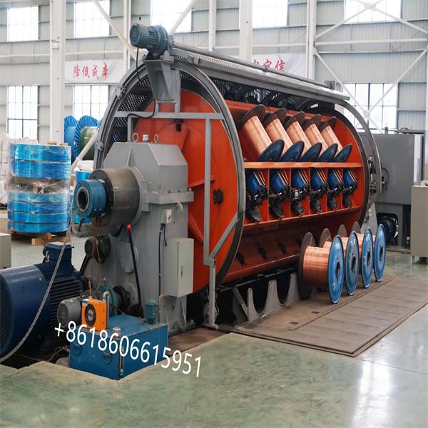 Efficient Twisting Machine 380V Voltage Low Maintenance Rigid Strander