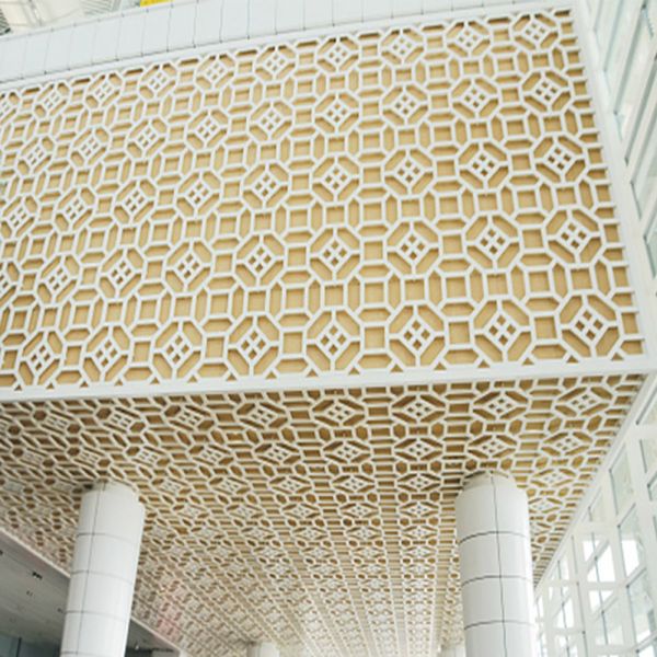 Metal Stainless Steel Aluminium Curtain Wall Cladding Laser Cut OEM / ODM