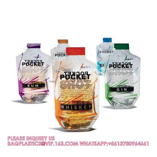 aluminium pouch Red Wine Valve Doypack Spouted Bags sustainable Plastic Printed Logo Waterproof Wine Spout Pouch Bag