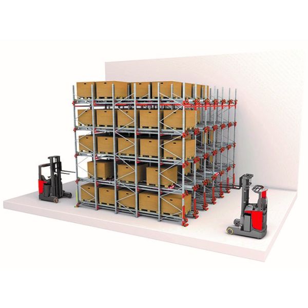 Large Capacity Food Industry Q235B Warehouse Racking Shelves