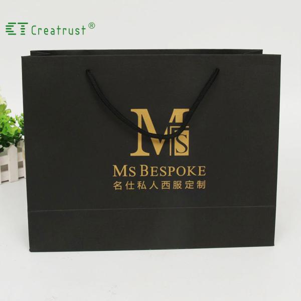 Creatrust High Quality White Flat Bottom Kraft Paper Handle Shopping Gift Kebab Wholesale Fancy Wedding Favor Boutique Bags