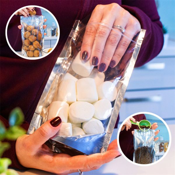 Convenient 6x9 Inch Smell Proof Zipper Bag for Other Food Storage in Mylar Material