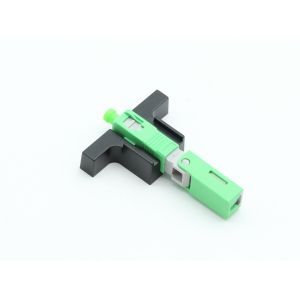 Тип соединитель FTTH t собрания SC SM APC 50N для кабеля падения