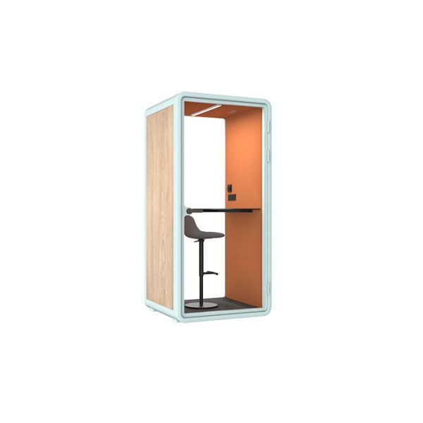 Prefabricated Office Pod Vocal Booth Soundproof Office Aluminum Modern Small Private Phone Booths