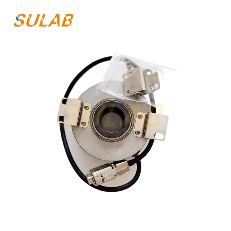 Tamagawa TS5246N167 Hollow Shaft Rotary Encoder with 8192 Pulses Per Revolution and DC 5V Power Supply for Elevator PMSM Traction Motor