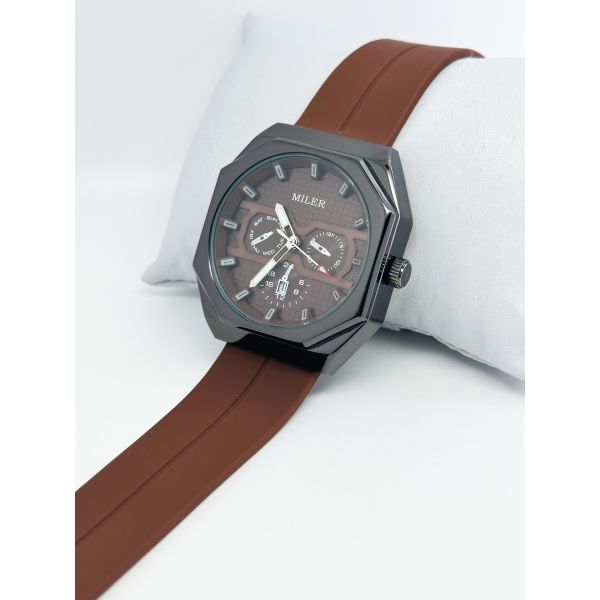 OEM / ODM Sporty Silicone Strap Waterproof Lady and Men Watch Couple Watch
