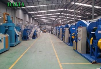 Reciclando o granulador de cobre faça à máquina 19 quilowatts do de alta capacidade uma garantia do ano