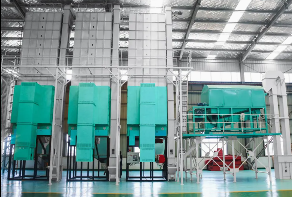 Mung Beans Dryer Machine 25 Tons Automatic Soybeans Dryer Machine For Sell