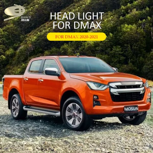 ABS Exterior Body Kits Led Head Light For Isuzu D-Max 2020 2021