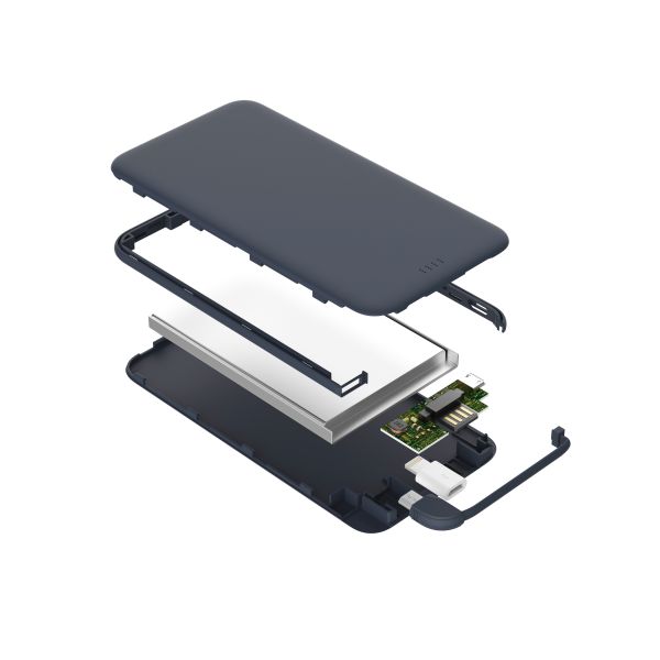 Smartphone Wireless Charging Power Bank Aluminum Material CE RoHS FCC