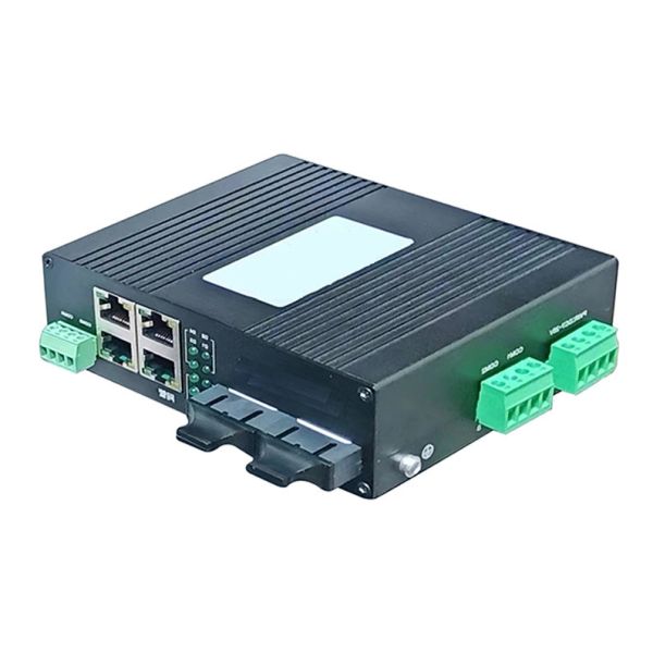 L2+ Industrial Ring Managed Ethernet Switch 4x10/100TX + 4xRS485 + 2x100FX SC Ports