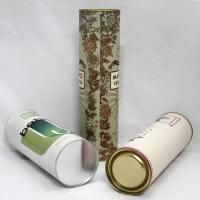 Tubo de sellado de plata que empaqueta, latas de papel del vino, Printting modificado para requisitos particulares del papel de Kraft de la tapa de la lata del estiramiento