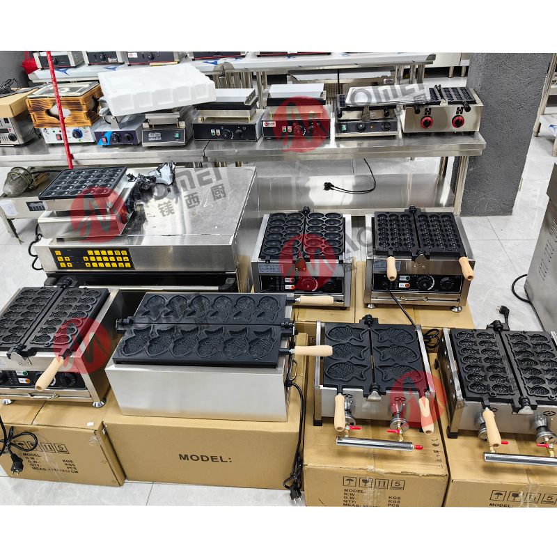 Электрическая вафлевая машина 1300 Вт для закусочных