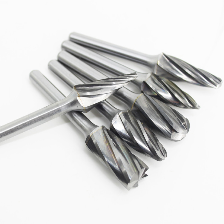 Интеграция Tungsten Carbide Burr Bits Пластиковый корпус на бур 6-36 мм