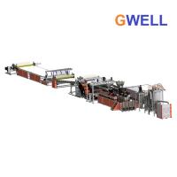 Ligne épaisse machine en plastique 750kg H d'extrusion de plat de l'ANIMAL FAMILIER GPPS d'extrudeuse de feuille