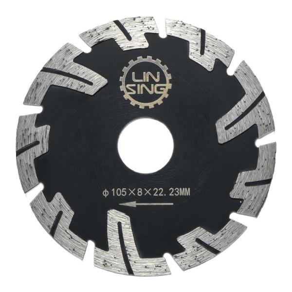 Disco Turbo de segmentação fina de 230 mm T, lâmina de serra de diamante para corte de pedra de mármore