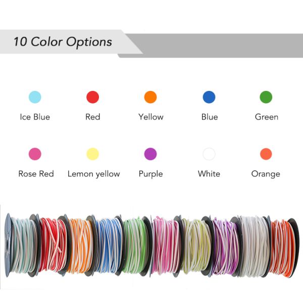 Прокладка гибкого трубопровода СИД белого цвета толщины 6mm белого неоновая для рождества