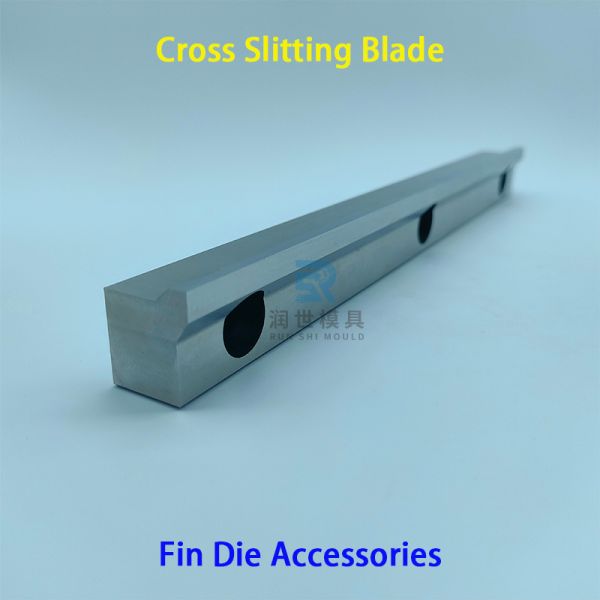 7 mm à grande vitesse de la ligne de presse de la nageoire de la lame à fente croisée pour couper la feuille de cuivre