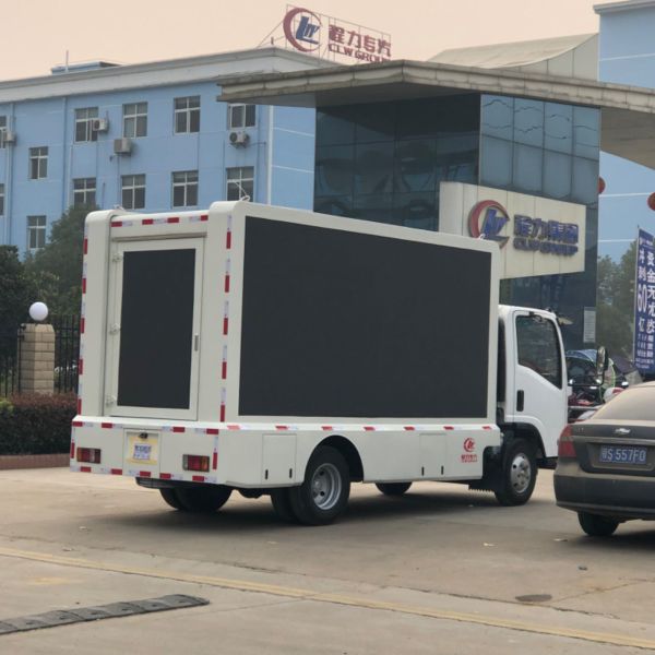 P4 P5 P6 LED Digital Screen ISUZU Billboard Advertising Truck