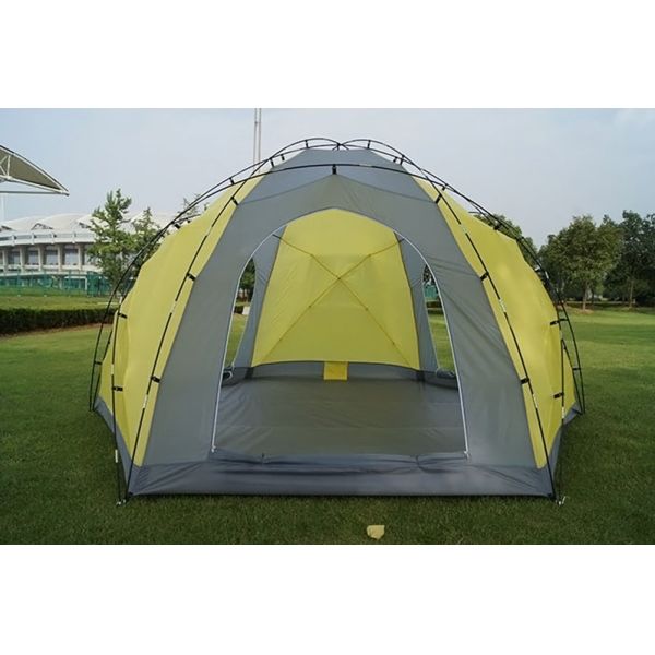 Double Layer 3 Doors Camping Tent Waterproof 8 to 10 Person Big Camping Tent Outdoor Camping Dome Tent(HT6029)