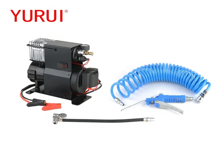Compresseur d'air pour voitures en métal DC12V/24V pour le gonflement des camions