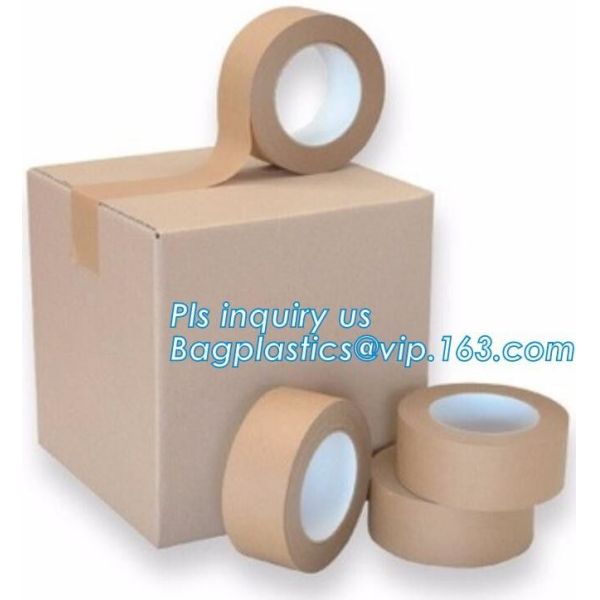 Kraft Paper PE Coated Gummed Labelh Tape Label Kraft Paper Sheets/Gummed Tape/Roll home decoration, machine parts