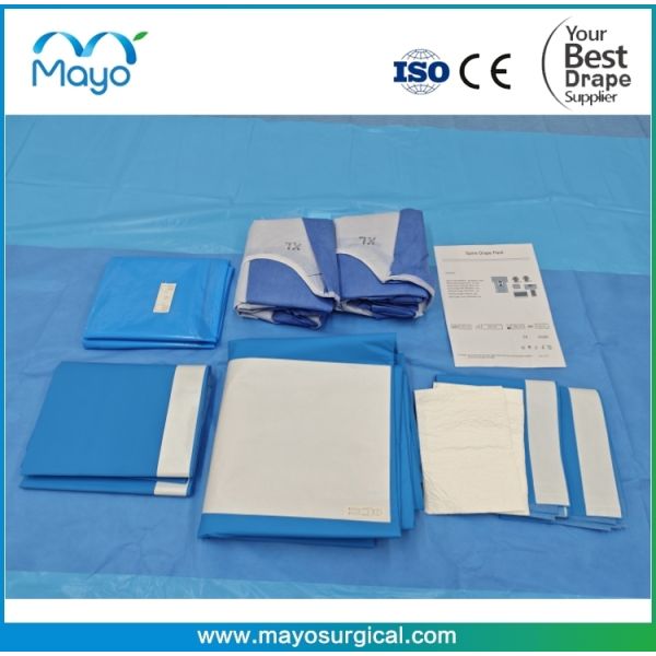 Medical Supplies Disposable Surgical Drape Kit,Surgical Spine Incise Drape Pack Other Medical Consumables