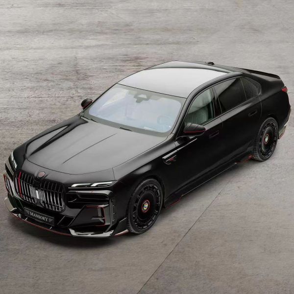 For BMW 7 Series Carbon Fiber Body Kit 7 Series Upgraded MSY-style Carbon Fiber Front Lip Diffuser Spoiler Body Kit