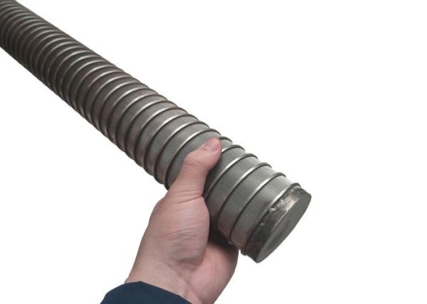 External Axial Wire  Cylinder Stainless Steel Screen Filter L3m ID176mm