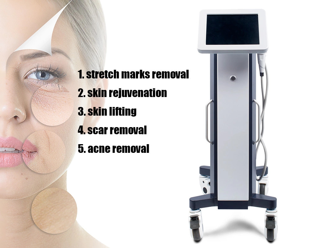 Машина RF Microneedling льда золота с угорь извлекая ручку для салона красоты