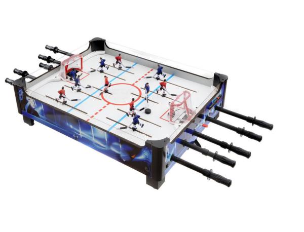 Mini Rod Hockey Table Color Design Electronic Scorer With Ice / Stick Hockey