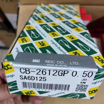 S6d 6d125 Sa6d125 Diesel Engine Connecting Rod Bearing 6151-31-3040 Con Rod