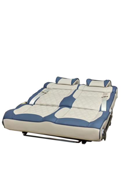 Assentos de cama suave para passageiros B804-7 personalizáveis com trilho deslizante