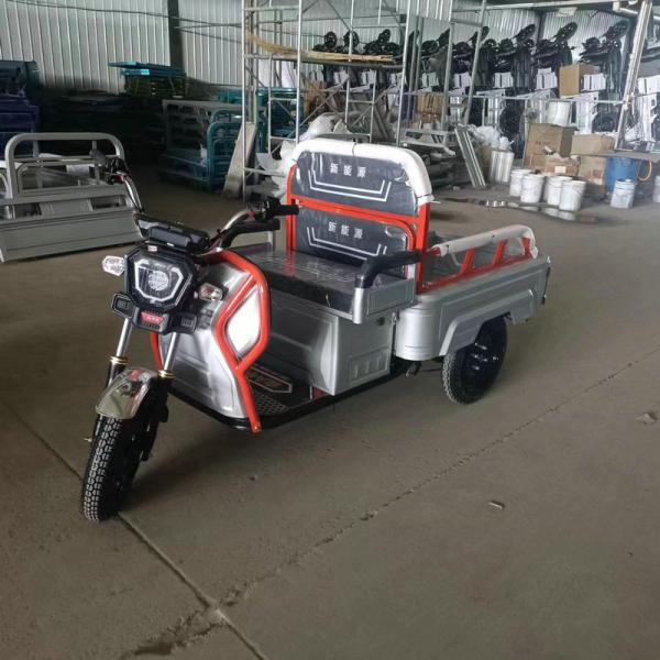 Mobile Passenger Electric Tricycle Load King 1.8m Adults Hauling Goods