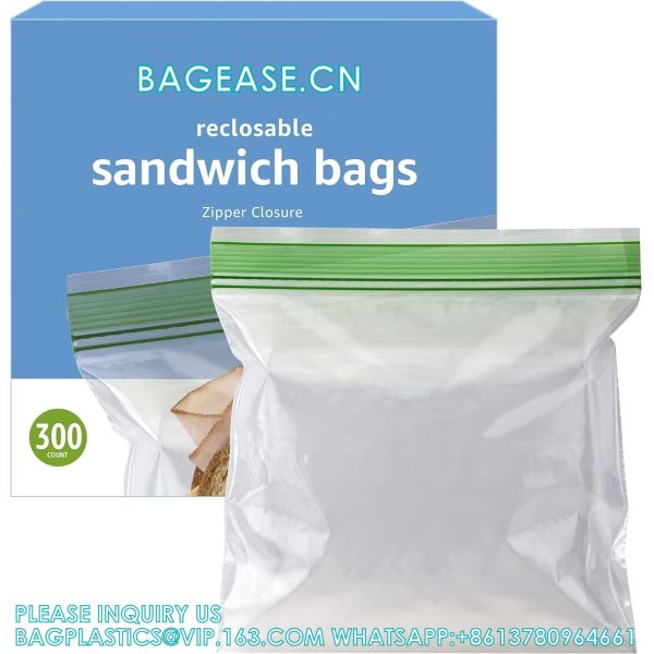 Sandwichbags, Food Storagebags, Ziplockbags, Reclosablebags, Freezerbags,