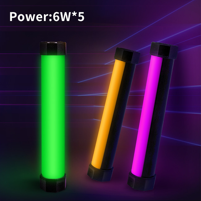 Ручные RGB Tube Studio Light Youtube видеокамеры 2700-7500k с 14 световыми эффектами для фотографии