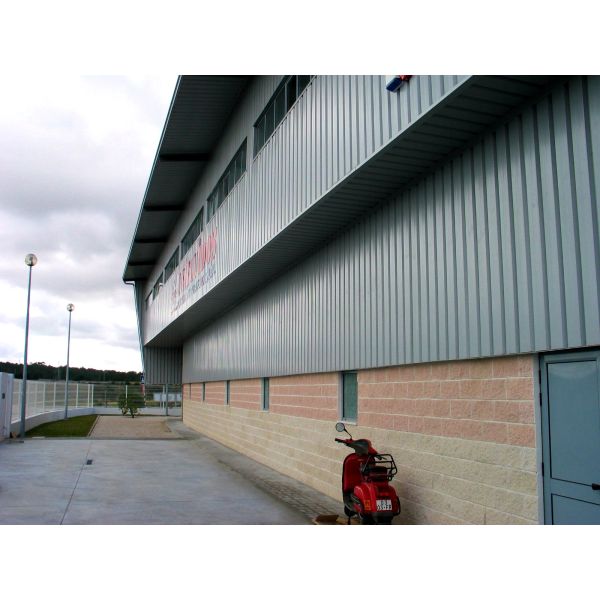 Modern Prefab Steel Structure Building Prefabricated Warehouse / Workshop / Aircraft Hangar / Office Construction Material