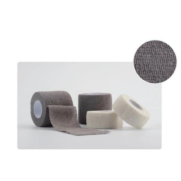 CE Class I Cotton Flexible Disposable Cohesive Bandage Wrap for Sports, Hand & Leg Guard