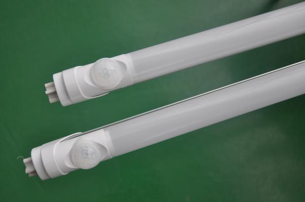 Hot Sale PIR Sensor T8 LED Tube Light 600mm 900mm 1200mm 1500mm Aluminum+ PC Cover G13base