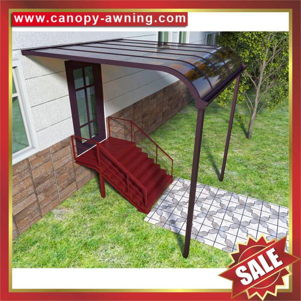outdoor villa house patio terrace balcony sun rain alu aluminum polycarbonate awning canopy canopies cover china