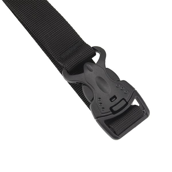 In-stock adjustable buckle-type strapping with snap fasteners, sewn for securing goods, suitable for (trolley cases), tents, sleeping bags, and as tightening straps