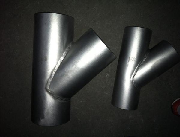 ASTM A403 Pipe Fittings Forged Alloy Steel / stainless steel equal tee ,304L 316L 310S 904L 2205