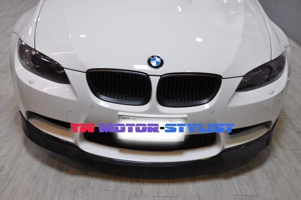 Губы фронта волокна углерода стиля АК БМВ Э90 Э92 Э93 М3