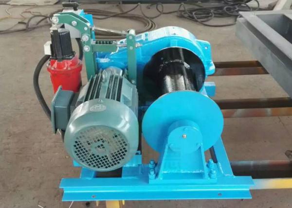 jk fast speed cargo handling cable pulling winch for pulling material and cargo