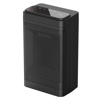 Moda Bladeless PTC Metal Mesh Digital Touch Button Smart Remote Control aquecedor de ventilador